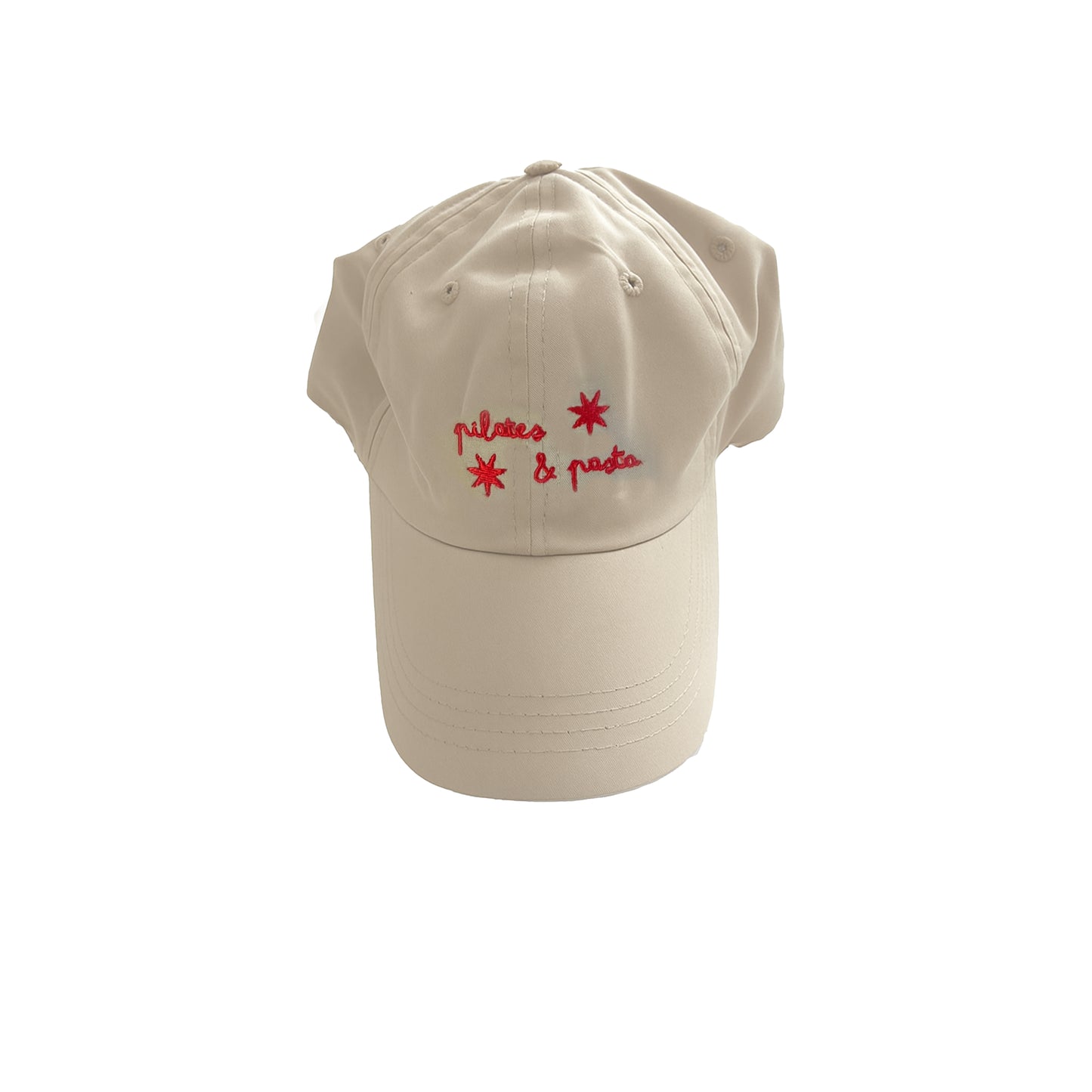 The Pilates & Pasta Dad Cap (Sand)
