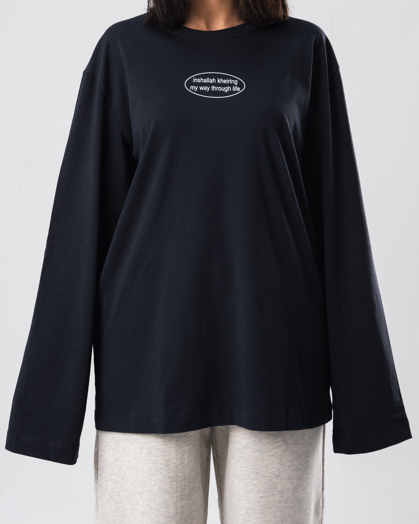 The Inshallah Kheiring Long-Sleeve Tee