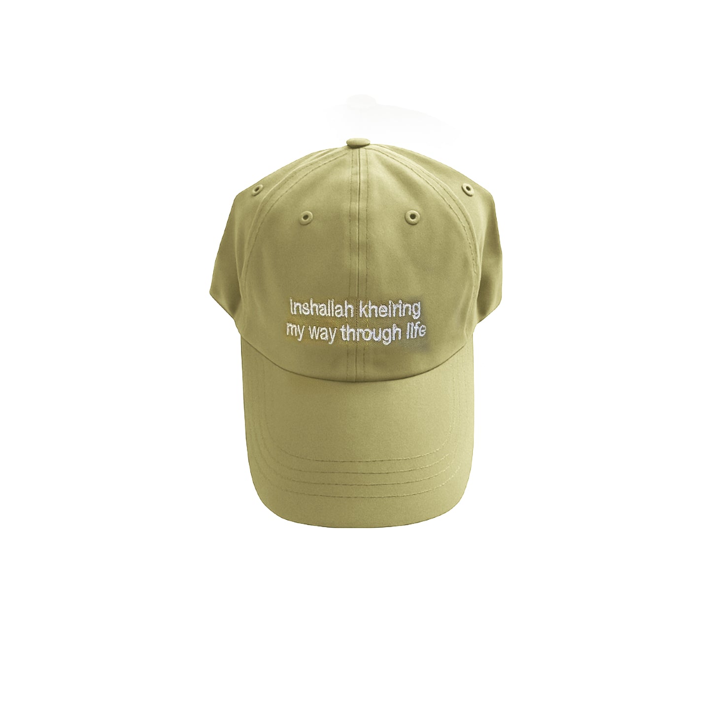 The Inshallah Kheiring Dad Cap (Cactus)
