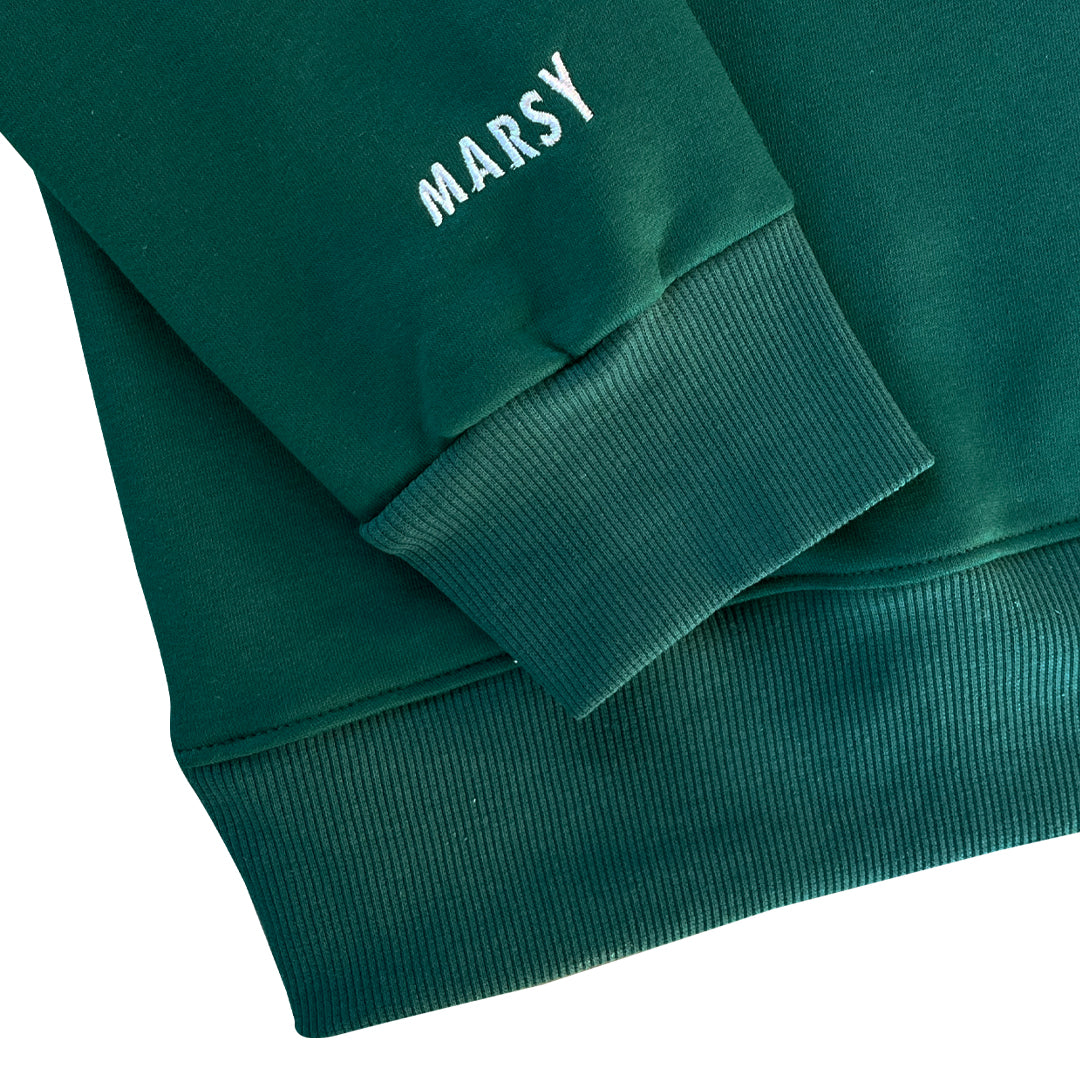 Mesh Ader Social Club Crewneck (Molokheya Green)