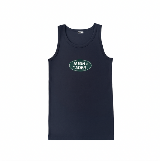 Mesh Ader Tank (Navy)